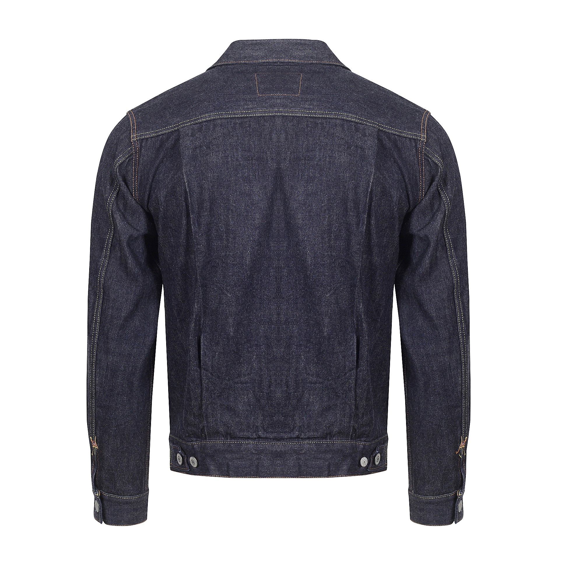 Rinsed Wash SC11953A Navy 1953 Model 14.25oz Denim Jacket CANE10615 - Image 2