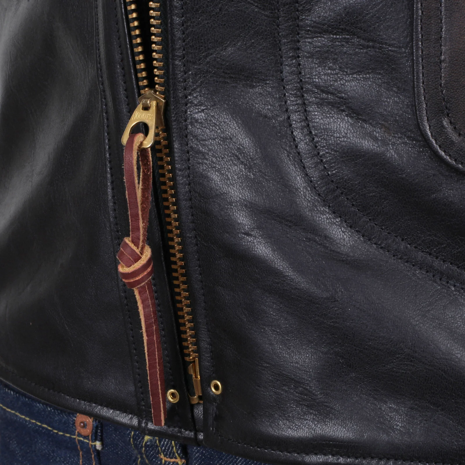Aviator Heavy Weight SC80435 Horsehide Black Leather Jacket CANE5802 - Image 6