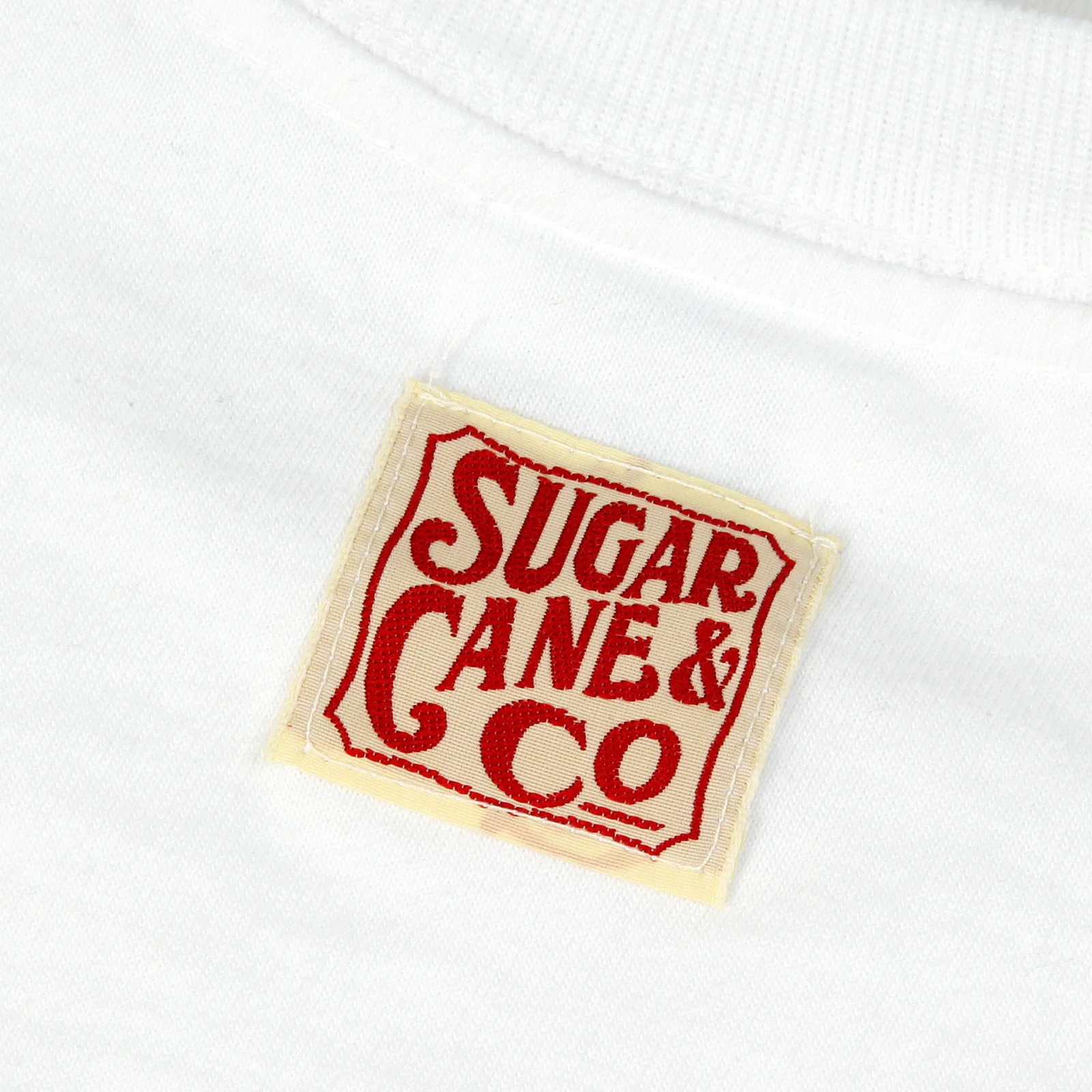 White Regular Fit SC73438 Crew Neck Short Sleeve Logo T-Shirt CANE9031 - Image 4