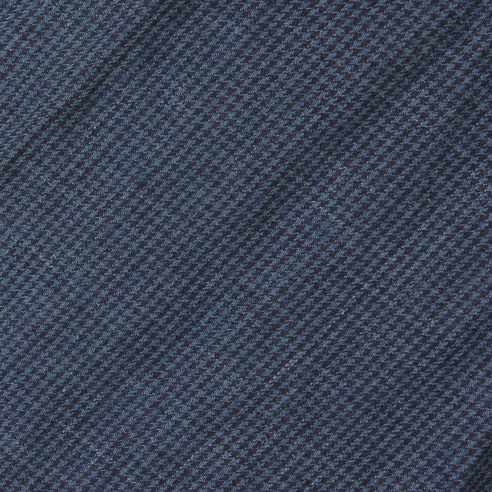 Sugar Cane navy houndstooth one wash SC01969A stole scarf CANE2726 - Image 2