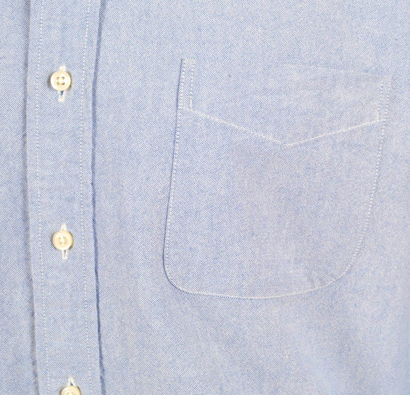 One Wash Cotton SC26475A Oxford Long Sleeve Light Blue Shirt CANE4472 - Image 5