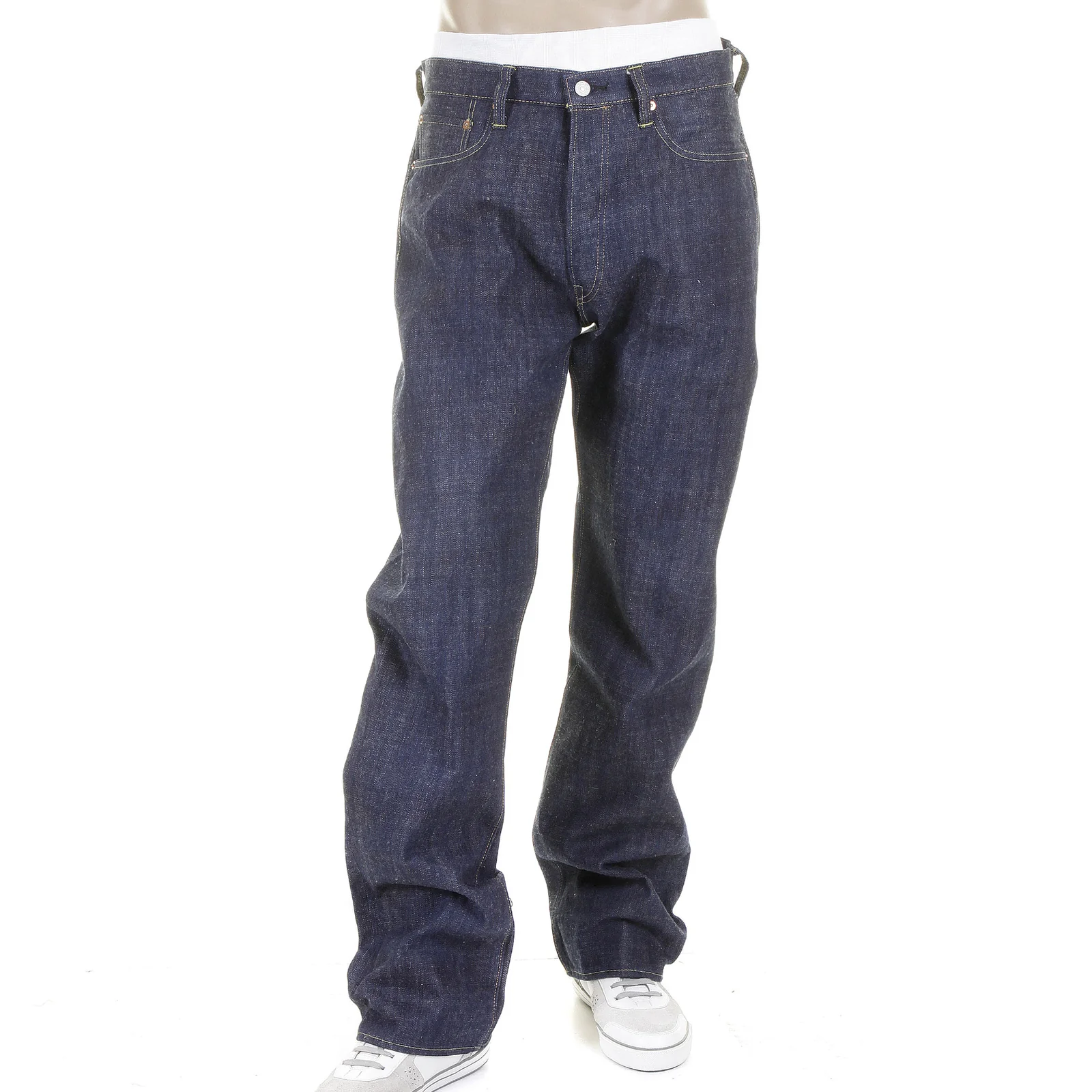 Non Wash SC40401N Raw Japanese Selvedge Denim Jeans CANE2087 - Image 3