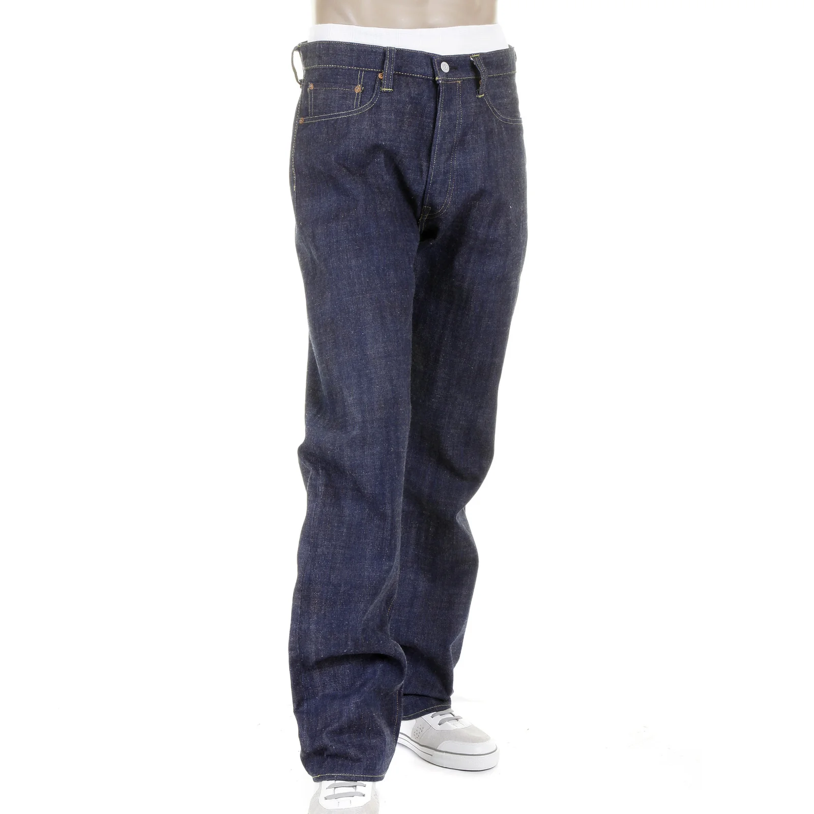Non Wash SC40401N Raw Japanese Selvedge Denim Jeans CANE2087 - Image 4