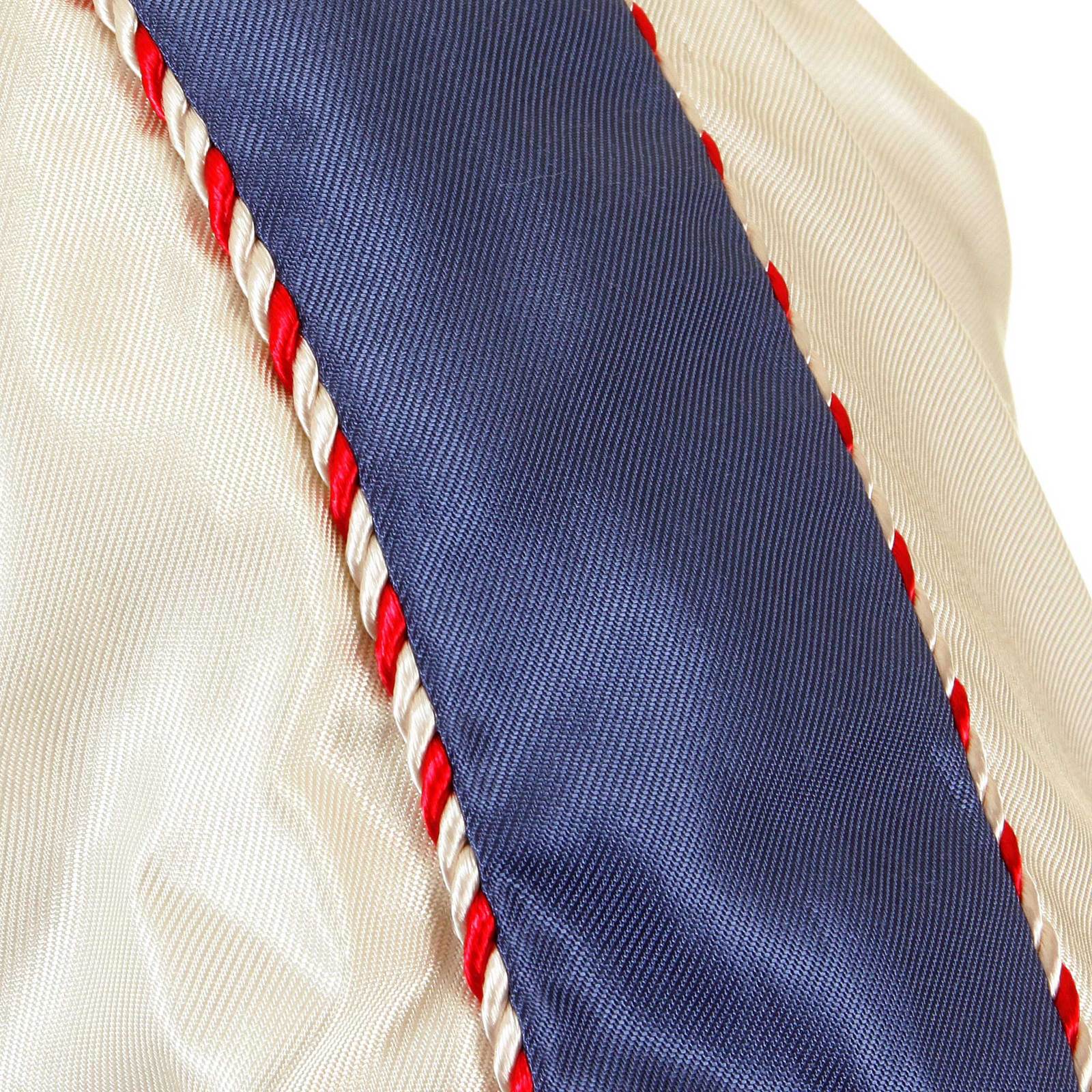 Royal Blue and Ivory TT12420 Tiger Embroidered Suka Jacket TOYO2022 - Image 4