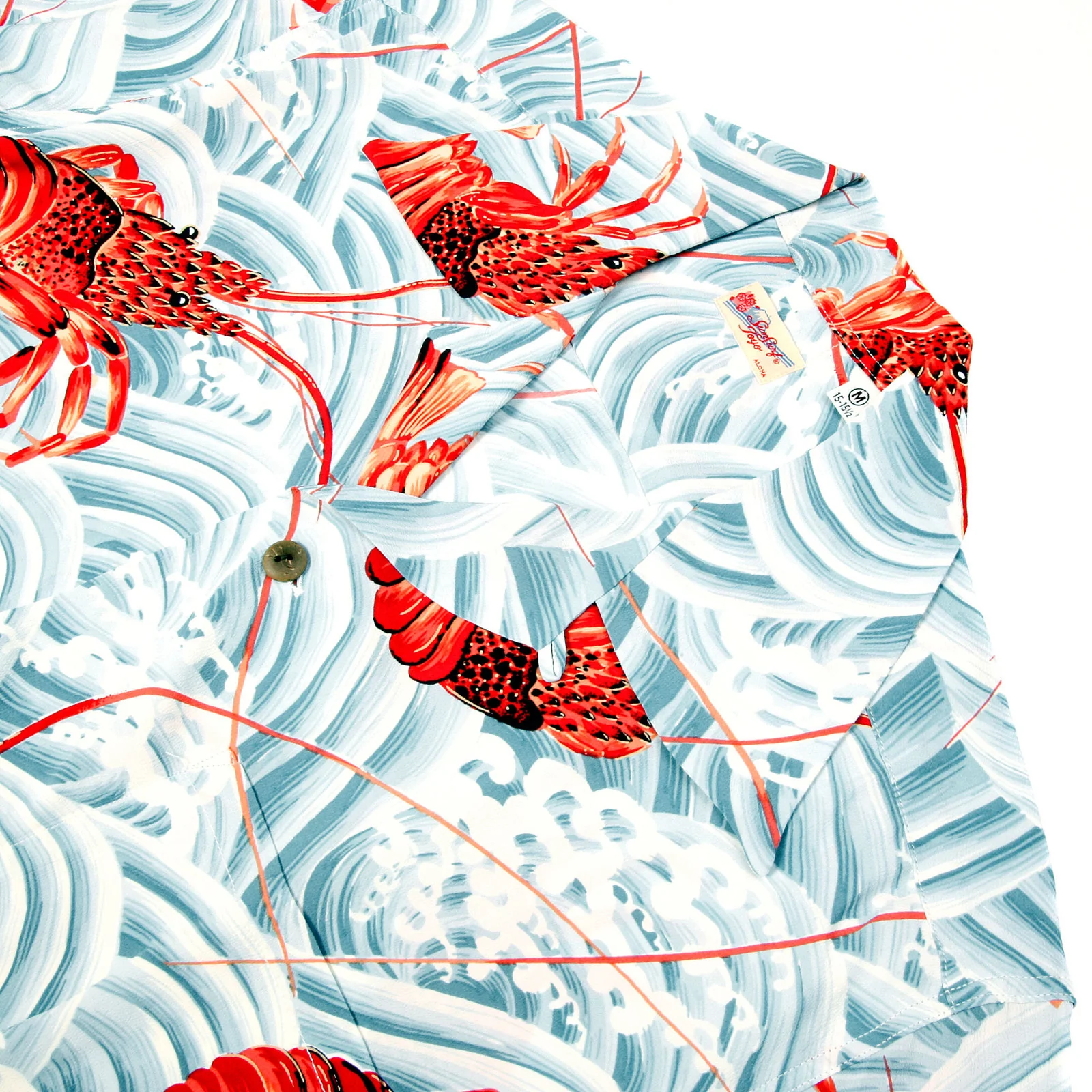 Sun Surf Hawaiian shirts SS33331 Hawaiian Dancing Hula Lobsters Shirt - Image 3