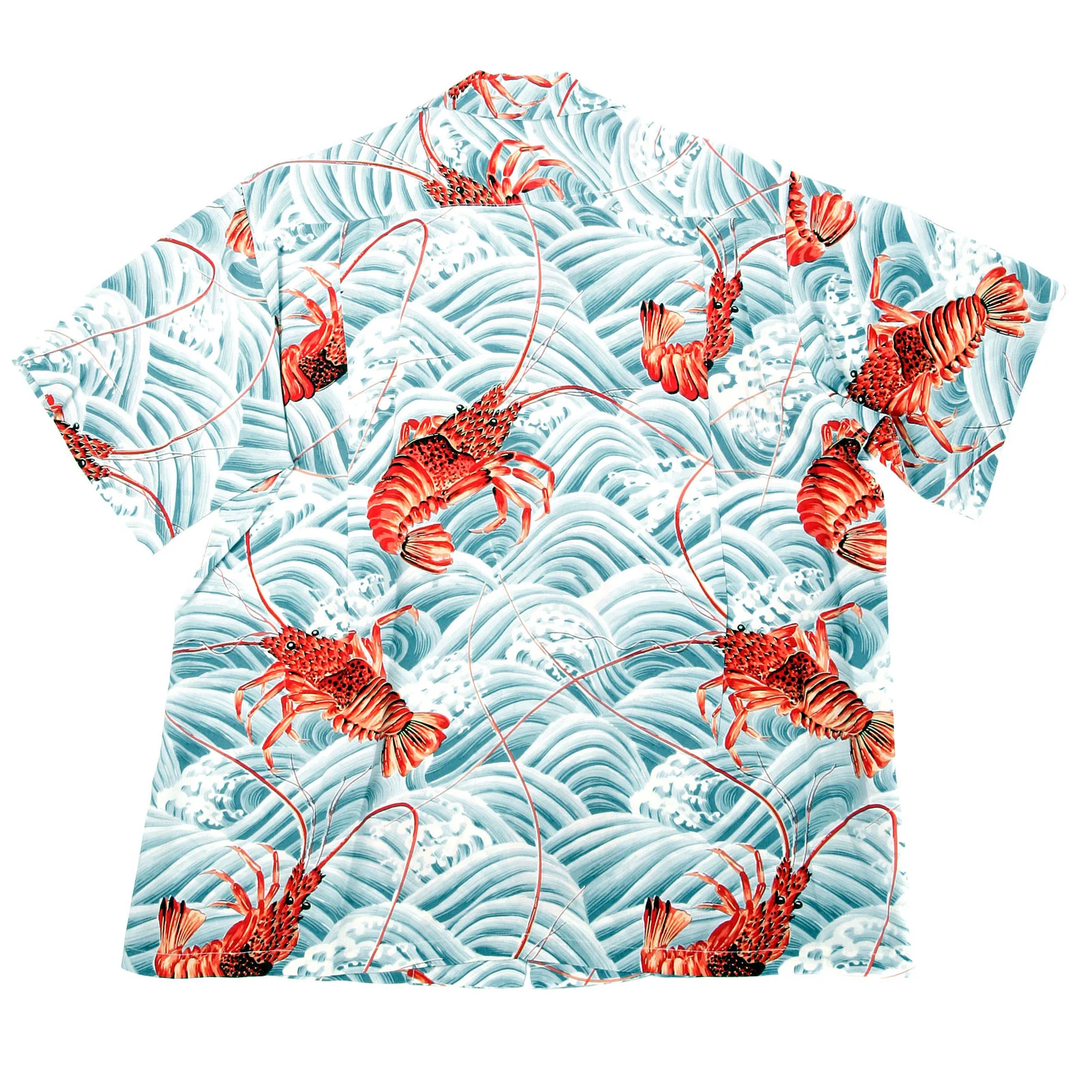 Sun Surf Hawaiian shirts SS33331 Hawaiian Dancing Hula Lobsters Shirt - Image 4