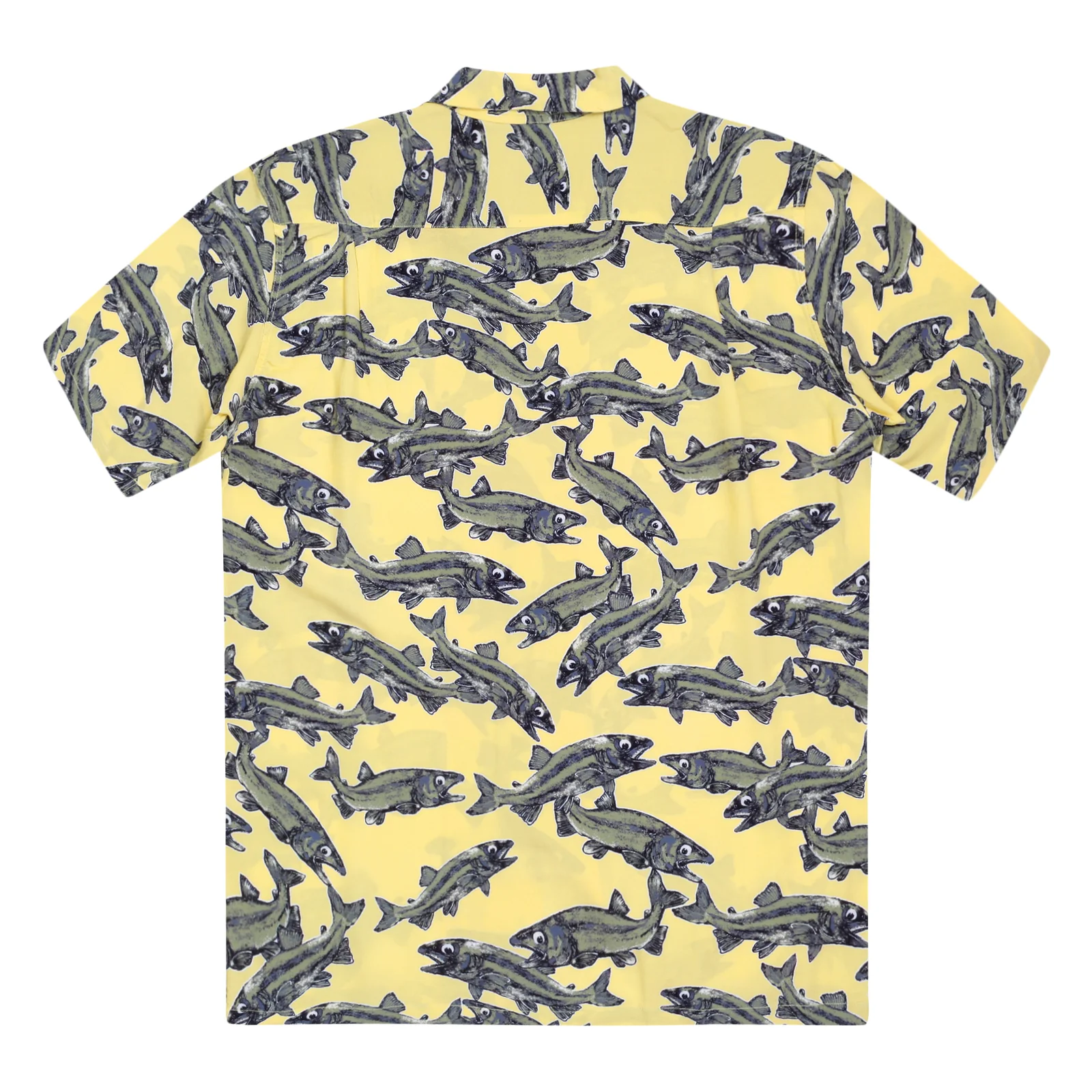 Limited Edition Keoni of Hawaii Printed SS37463 Yellow Shirt SURF7567 - Image 2