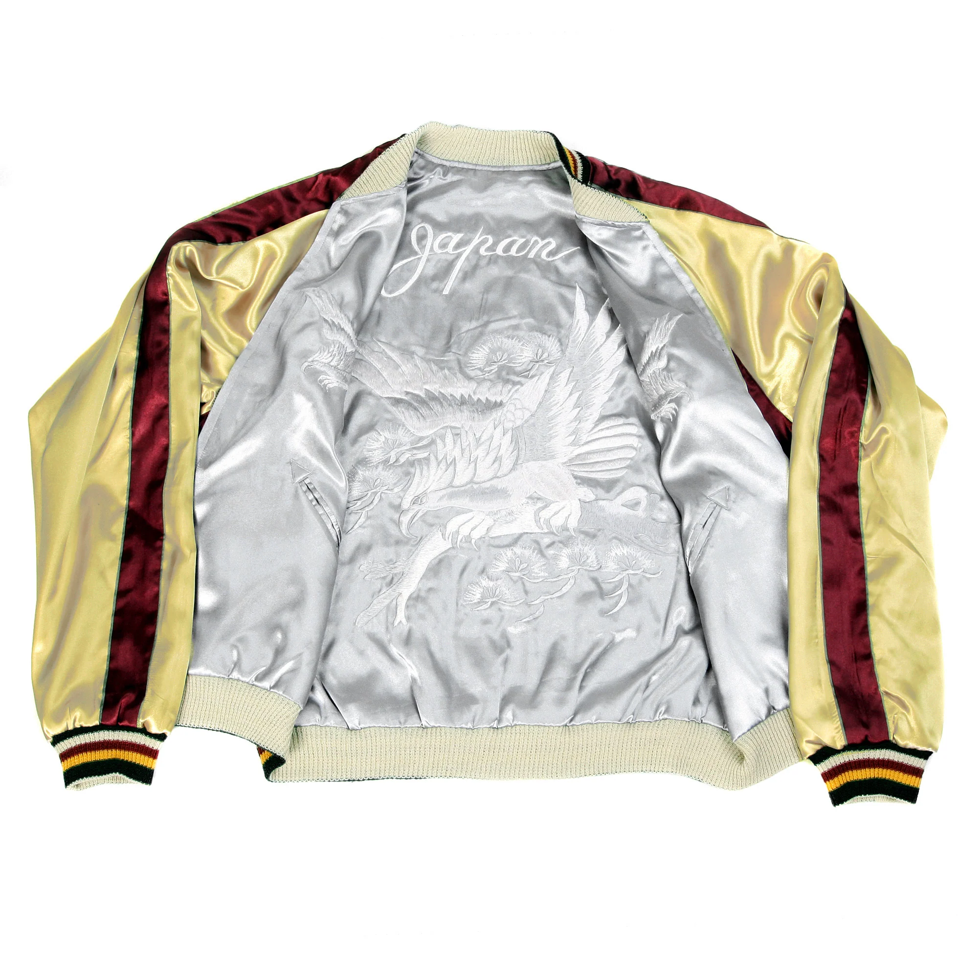 Tailor Toyo fully reversible Burgundy Souvenir Suka jacket TT11283 190 CANE11238 - Image 5